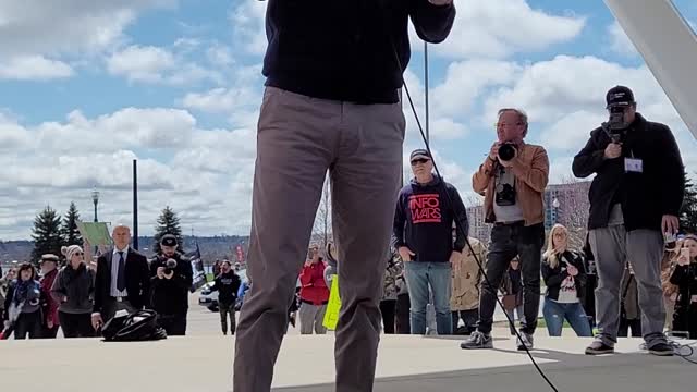 Maxime Bernier in Barrie, Ontario Canada