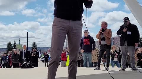 Maxime Bernier in Barrie, Ontario Canada