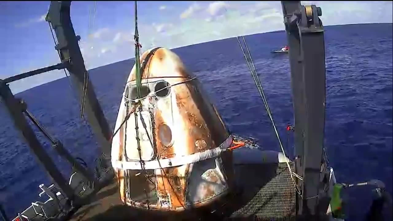 SpaceX Crew Dragon Returns from Space Station on Demo-1 Mission