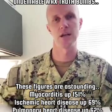 Naval Medical Officer Drops CONvid Shots Truth Bombs