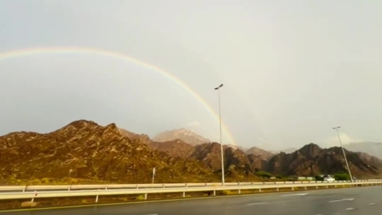 Rainbow and cuddles make everything better