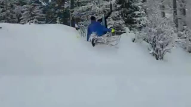 Collab copyright protection - guy blue ski downhill backflipfail