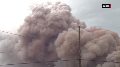 BioLab Chemical Plant in Conyers, Georgia Ignites in Flames, Hazardous Black Smoke Fills Air