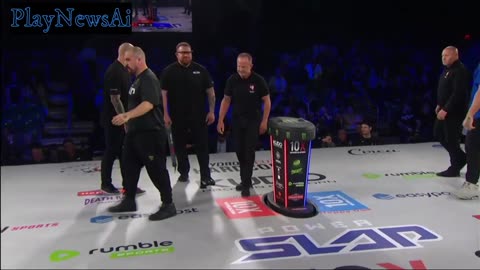 Epic Slap Battle Dorian Perez Takes on Brian Ellis at Power Slap 6