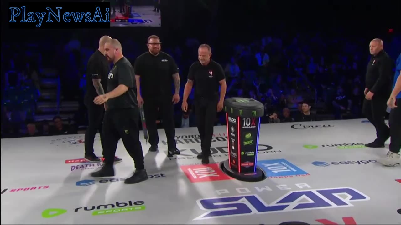 Epic Slap Battle Dorian Perez Takes on Brian Ellis at Power Slap 6