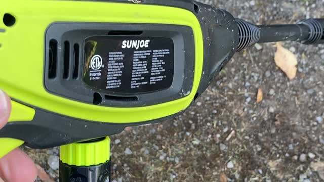 Review Sun Joe 24v Cordless Power Washer