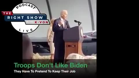 Biden rude to graduating military