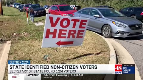 Alabama Discovers 3000 Non-Citizen Registed Voters