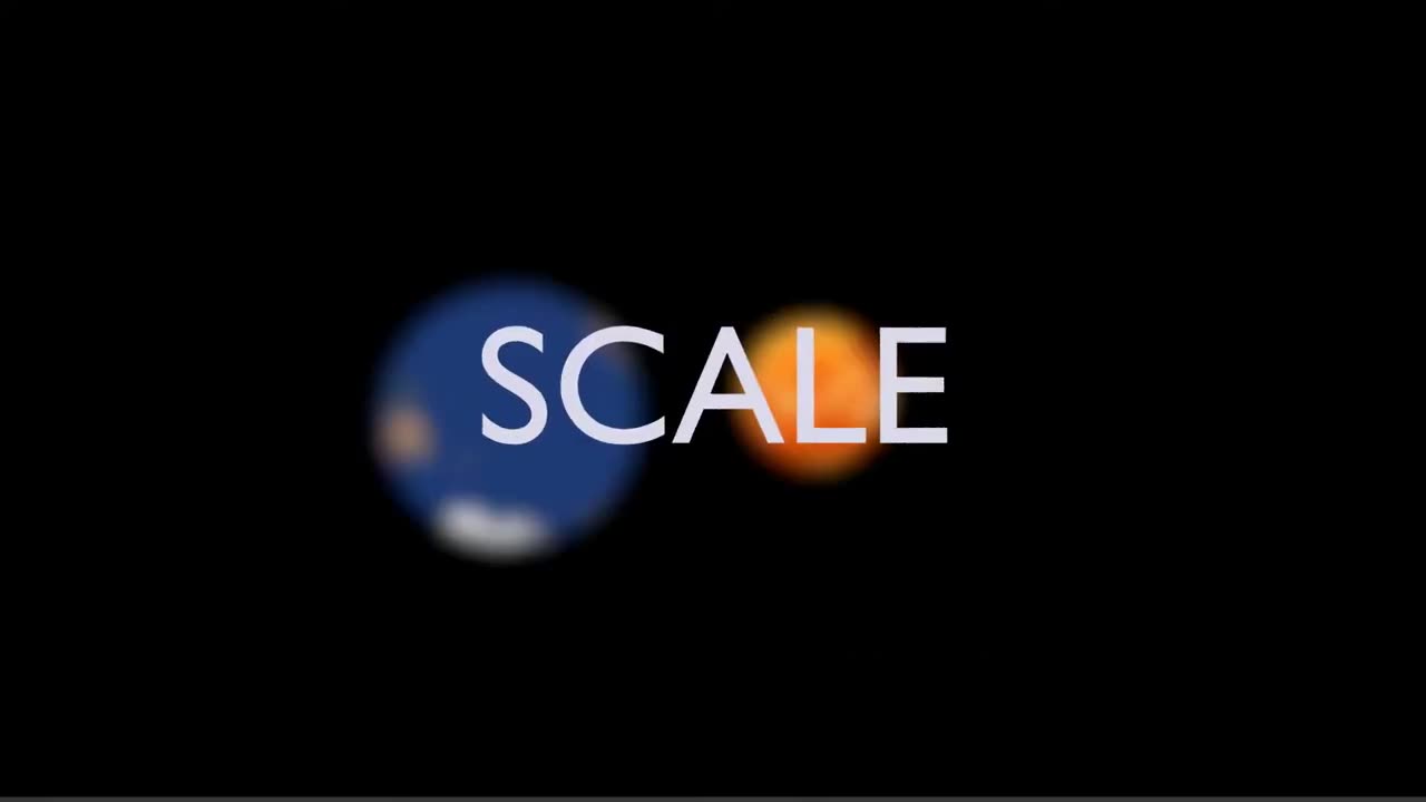 Earth and Sun size comparison