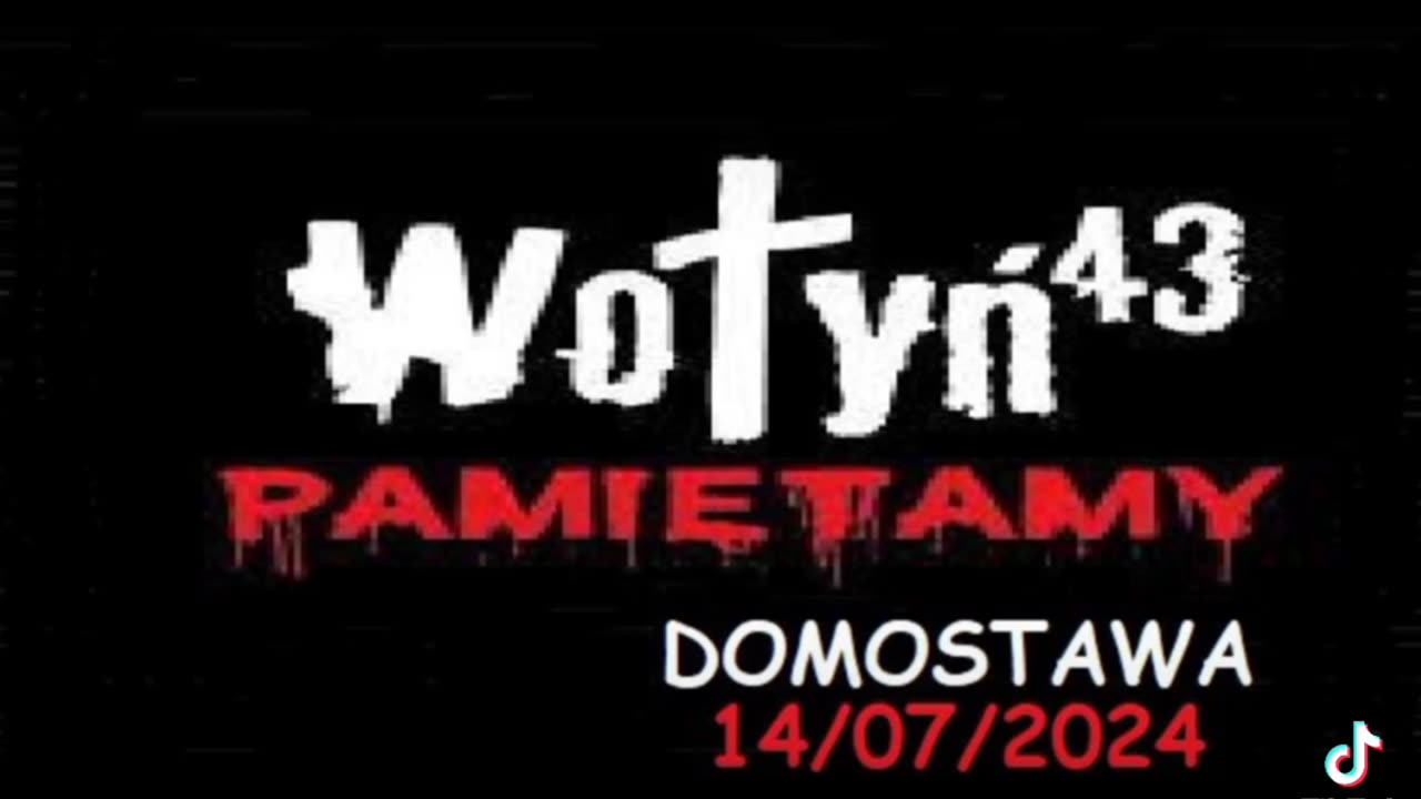 NA DOMOSTAWĘ 14.07.2024 r godz.11:00 ( trzeba być wcześniej ) - Pomnik Rzezi Wołyńskiej uroczystości