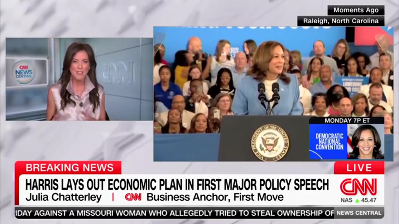 CNN Anchor Says Harris' Speech Was 'Masterclass' In 'Keeping The Details Incredibly Light'