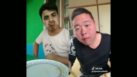 Funny Food Challange On TikTok Who will win INDIA Vs CHINA
