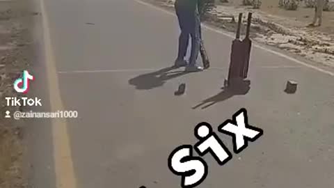 Big Six To Straight away On The Bowler's head