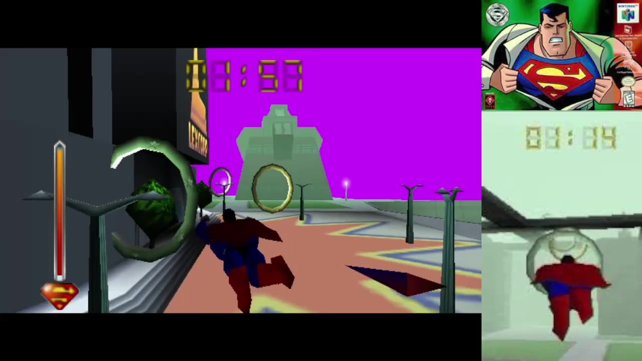 Superman 64 First Time Playthrough Part 2