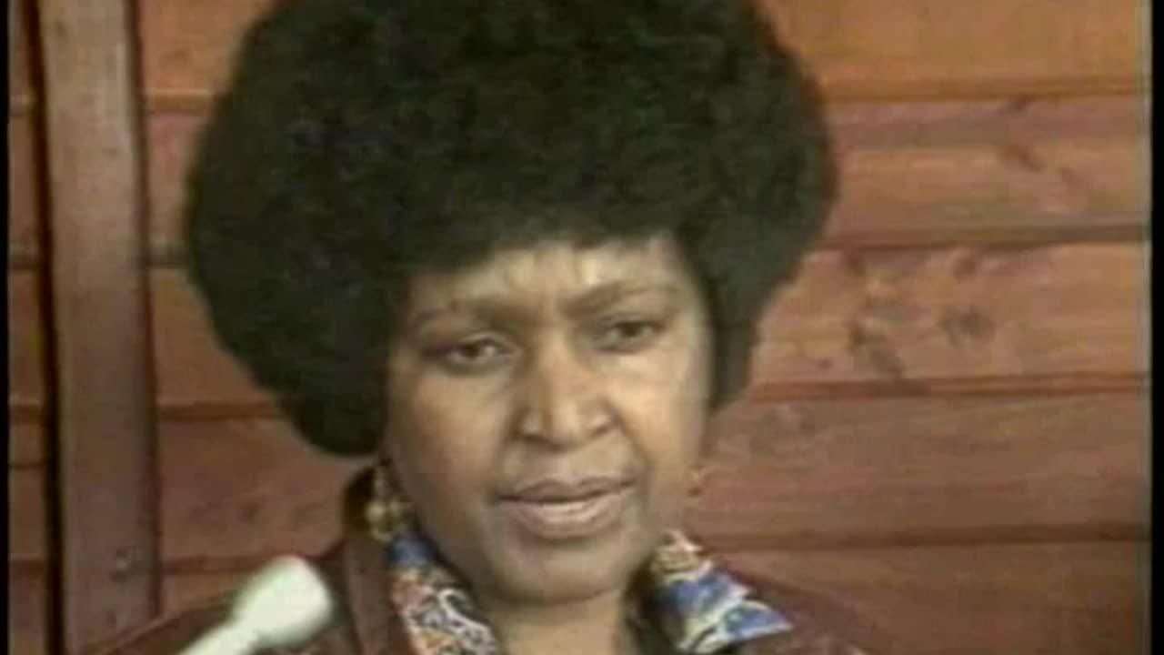 July 23, 1988 - Winnie Mandela Visits Her Husband, Nelson, in Jail