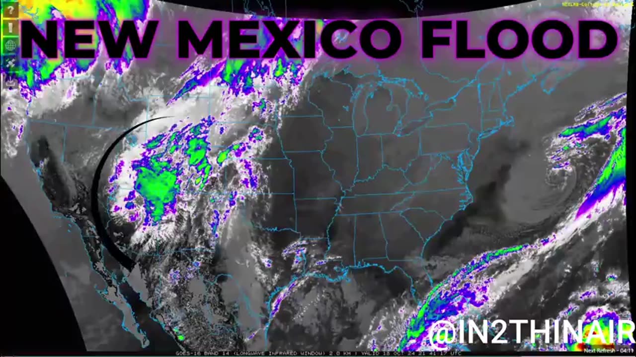 🤯 NEW Mexico Flood & Hurricane HELENE - Asheville! Weather MODIFICATION!