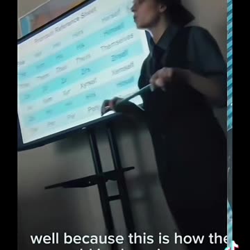 Teacher teachs students their pronouns 🙄🤪