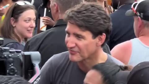 JUSTIN TRUDEAU at the OPENING NIGHT
