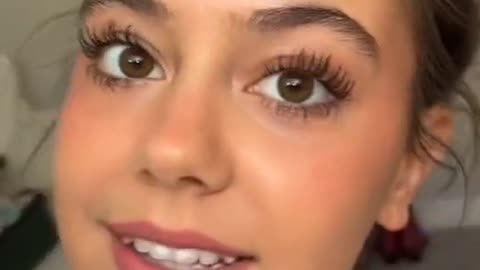 "she has longer lashes than you”