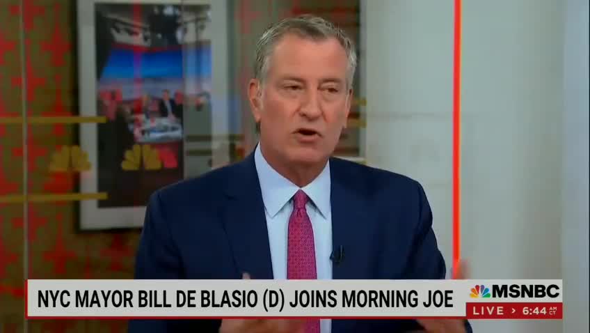 NYC Mayor Bill de Blasio: