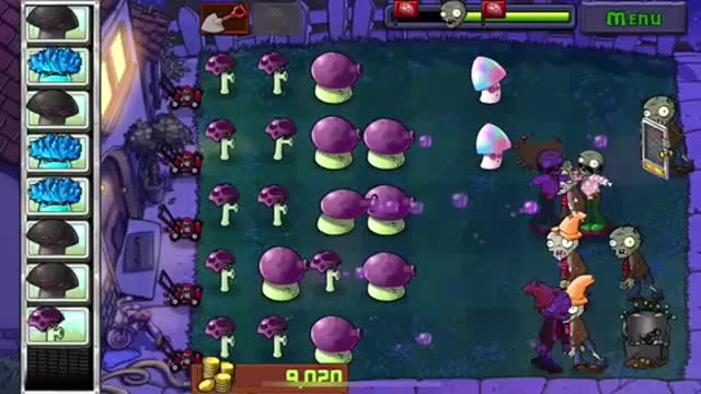 Plants vs Zombies - Night 10