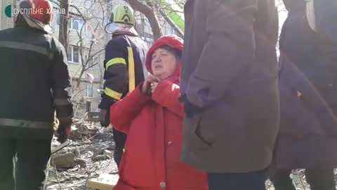 Kharkiv. At least two missiles fell near the Army subway station during the evacuation.