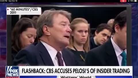 Was she using her knowledge from congress for personal gain?