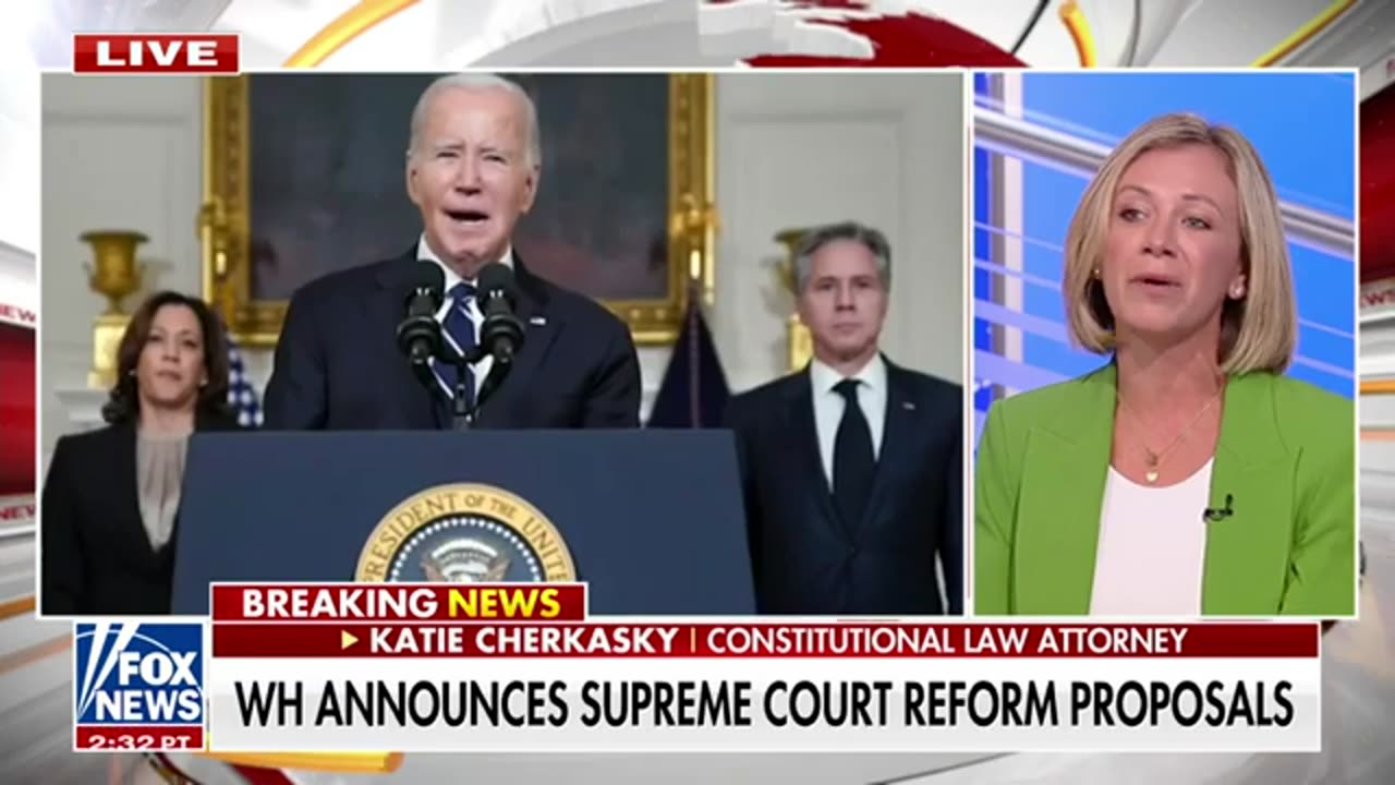 'STRONG AND RADICAL': Biden White House announces Supreme Court reform proposals