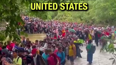 Biden illegal mass migration