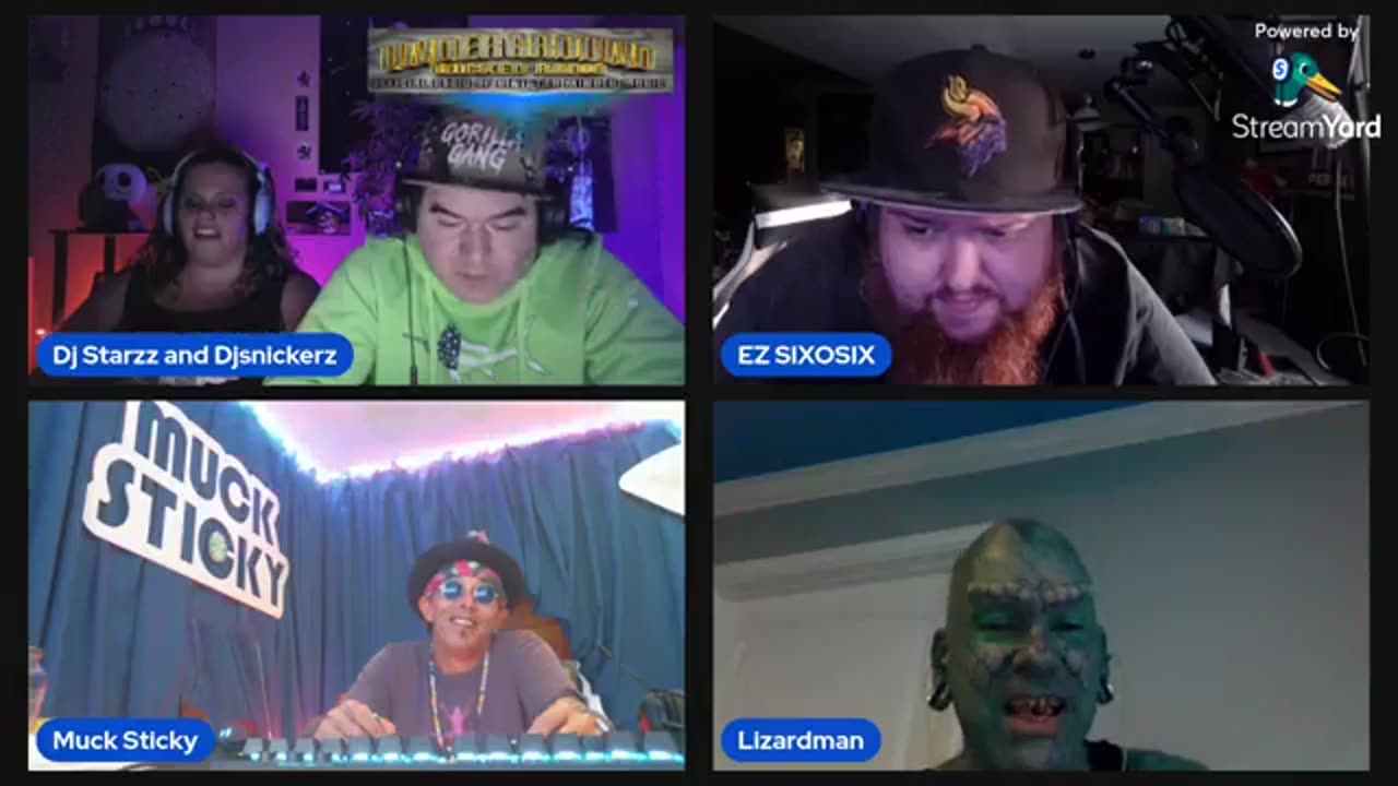 The Lizardman and Muck Sticky interviewed on Underground Wicked Radio