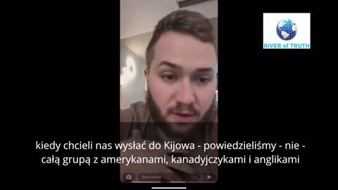 Zagraniczni, bezbronni Bojownicy uciekają przerażeni, zastraszani z frontu...