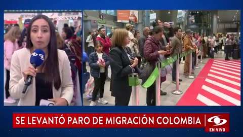 Se levanta plan tortuga en aeropuertos: Migración Colombia y sindicatos llegan a acuerdo