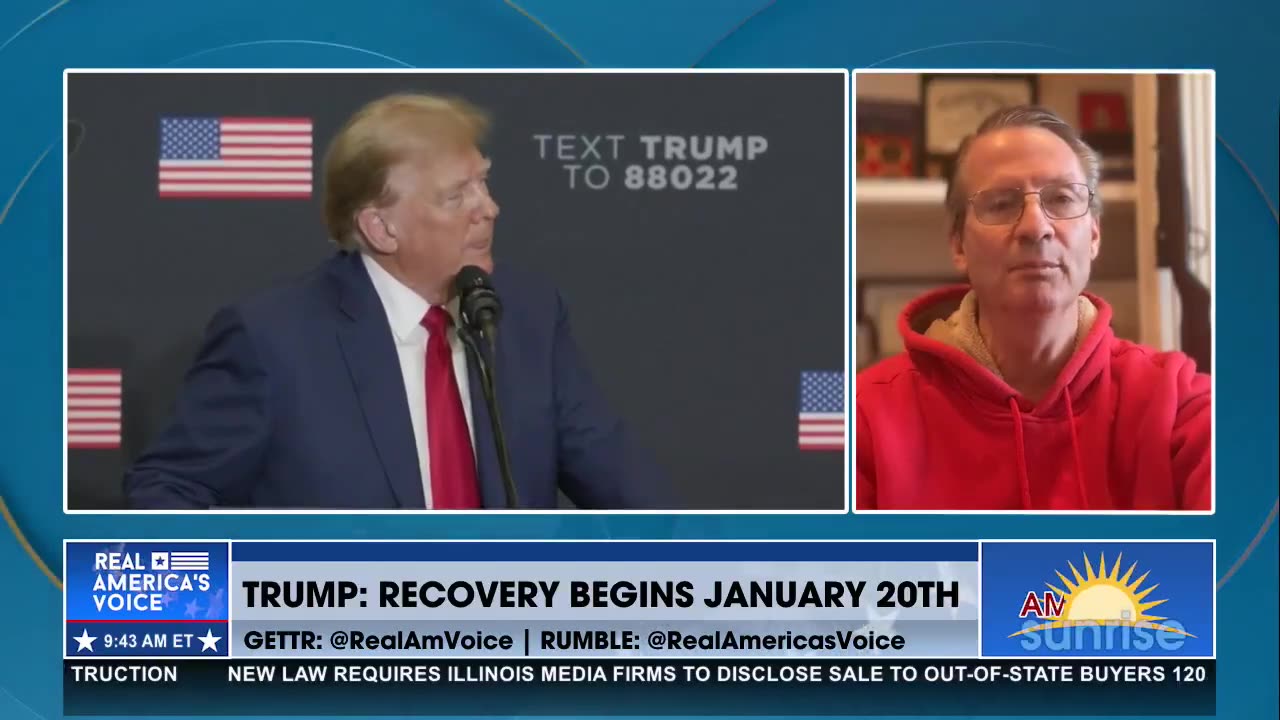 TRUMP: RECOVERY BEGINS JAN 20TH