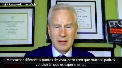 Peter McCullough: "No hay nada que asegure que las timo vacunas son seguras a largo plazo"