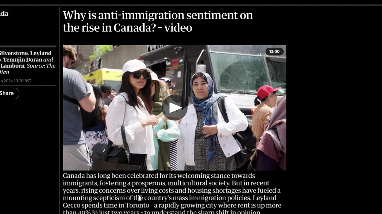 Jason W Chan's Take - Freedom Fighter: Why is anti-immigration sentiment on the rise in Canada?