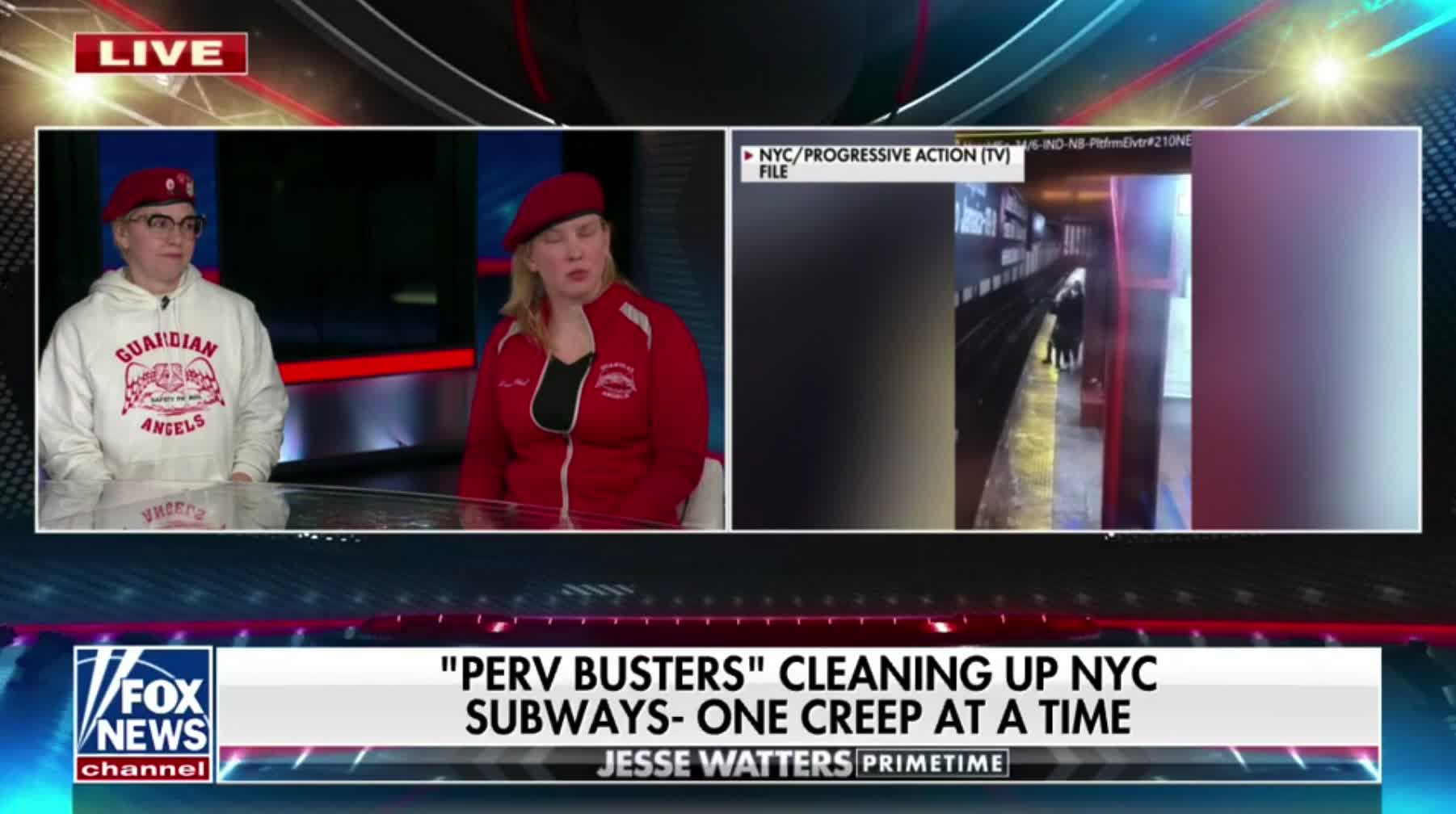 Two of the Perv Busters talk about their efforts fight back against creeps on the New York subways