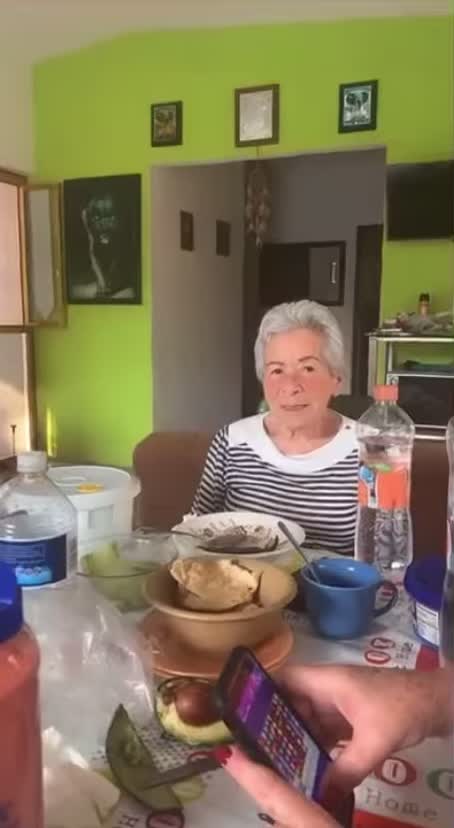 This person wore a mask to long