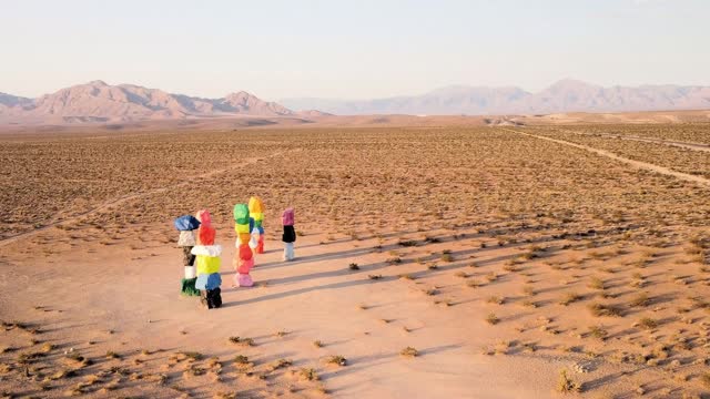 Desert Morning at Seven Magic Mountains