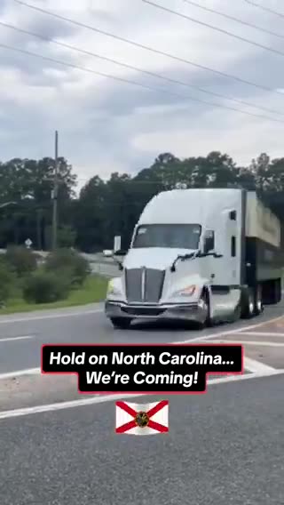 TONY-Floridians on their way to help in North Carolina 🇺🇸🙏🏼🔥