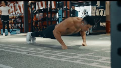 A good day starts with 200 push-ups