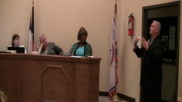 Fulshear City Council Meeting 8/15/2015, FIREWORKS