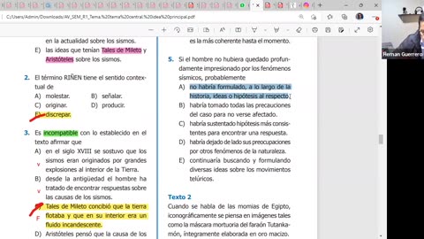 PAMER SEMESTRAL ESCOLAR 2022 | Semana 16 | RV