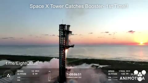 🚀 SpaceX Tower Catches Rocket For 1st Time (Check Description)