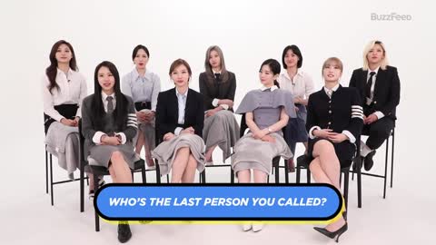 TWICE Answers 30 Questions In 3 Minutes