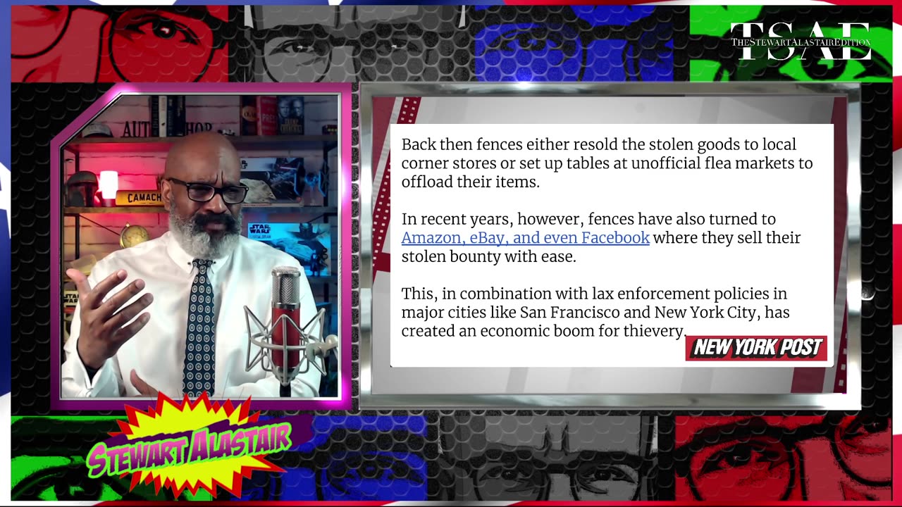 FACEBOOK E-BAY AND AMAZON FUEL SMASH & GRAB ROBBERIES.