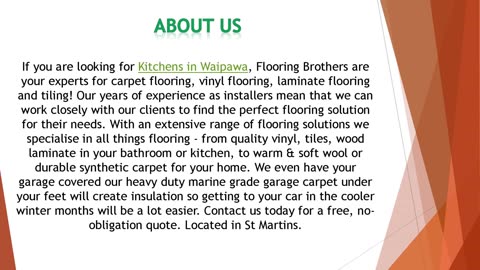 If you are looking for Kitchens in Waipawa