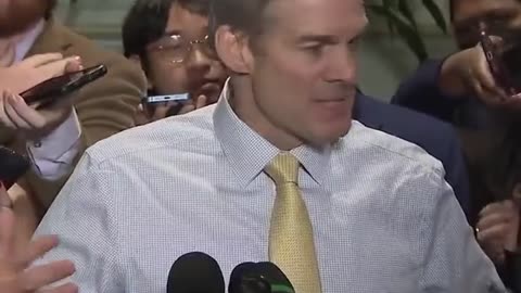 JIM JORDAN SPEAKS “I'm still running for Speaker ''