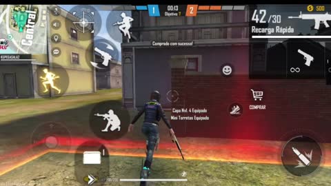 Free Fire EM 1 PESSOA wonderful god operation, learn quickly9