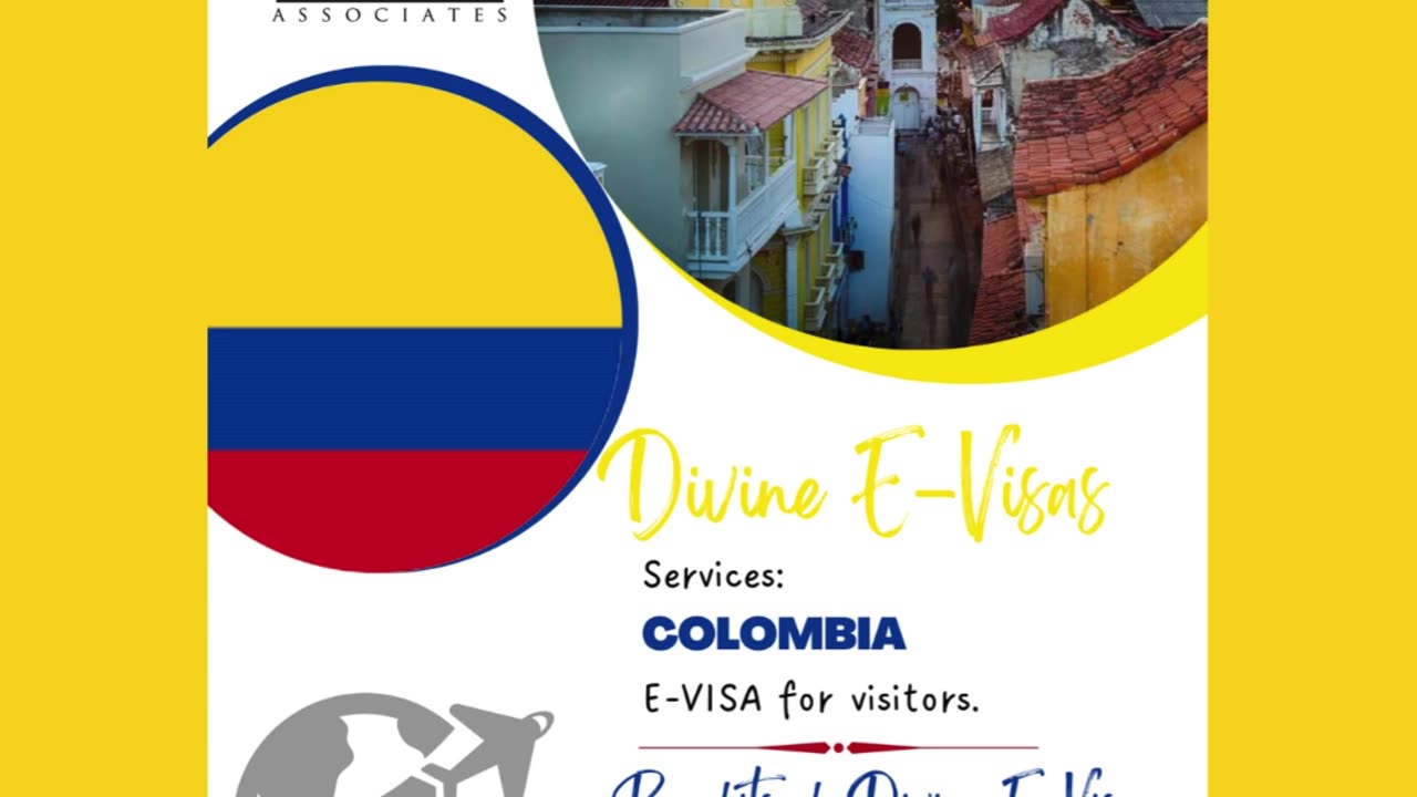 Your gateway to Colombia: e-visa services by Divine Associates Ltd.