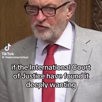 Once again Jeremy Corbyn MP hits the nail of the head: ‘If the ICC have...